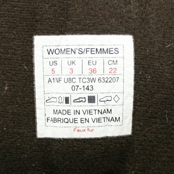 The North Face Ladies 5 Shellista Lace Luxe Brown Waterproof Tall Winter Boots - Picture 8 of 12